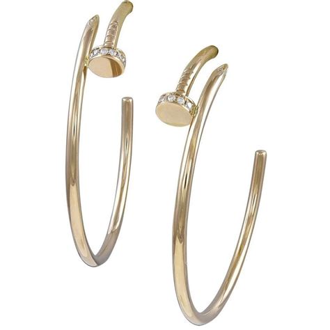 cartier juste un clou earrings replica|just un clou ring cost.